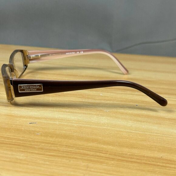 Kate Spade New York Madelyn 0EWS 135 Brown Transparent Eyeglasses Frame Only - Picture 3 of 7